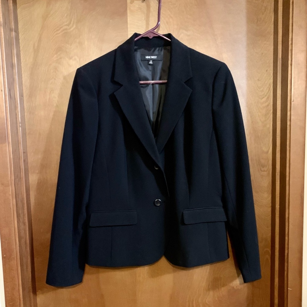 Nine West Double Button Suit Jacket.